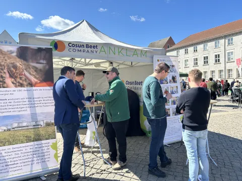 Stand der CBC Anklam beim Energietag 2025